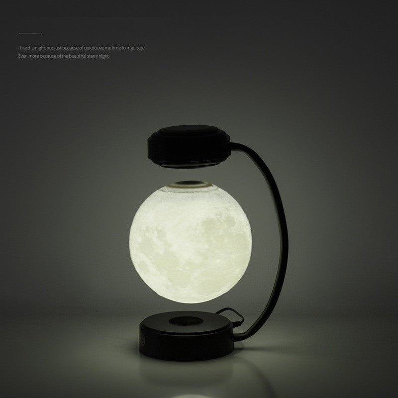 3D LED Wireless Magnetic Levitating Moon Light