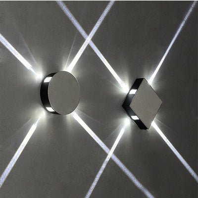 Cross Star Light Waterproof Light Wall Lamp