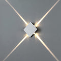 Cross Star Light Waterproof Light Wall Lamp