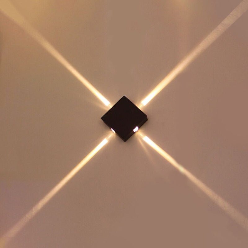 Cross Star Light Waterproof Light Wall Lamp