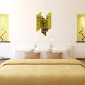Mosaic Wall Sticker Clock Wall Decoration